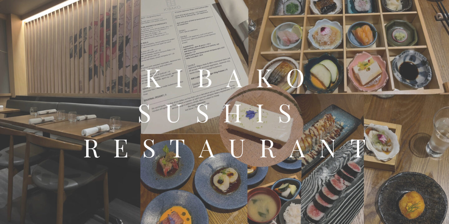 KIBAKO London Sushi experience